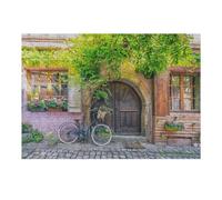 Jigsaws for Adults 38x26cm/1000pcs Eguisheim Architecture Jigsaw Puzzle Family Games Difficult Hard Deal As Gifts for The Whole Family 38x26cm/1000pcs