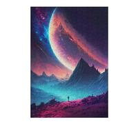 Jigsaws for Adults 38x26cm/1000pcs Explore The Spacescape Teenagers Puzzles Brain Teaser Game Difficult Challenge Help The Brain Exercise 38x26cm/1000pcs