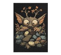 Jigsaws for Adults 38x26cm/1000pcs Forest Creature Goblin - Goblincore Teenagers Puzzles Relaxing Games Wall Decoration Deal As Gifts for The Whole Family 38x26cm/1000pcs