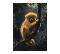 Jigsaws for Adults 38x26cm/1000pcs Golden Monkey in Jungle Teenagers Puzzles Relaxing Games Wall Decoration Deal As Gifts for The Whole Family 38x26cm/1000pcs