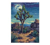 Jigsaws for Adults 38x26cm/1000pcs Joshua Tree Park Teenagers Puzzles Brain Teaser Game Difficult Challenge Help The Brain Exercise 38x26cm/1000pcs