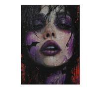 Jigsaws for Adults 52x38cm/1000pcs Gothic Fashion Teenagers Puzzles Brain Teaser Game Difficult Challenge Help The Brain Exercise 52x38cm/1000pcs
