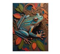 Jigsaws for Adults 52x38cm/1000pcs The Little Jumping Frog Teenagers Puzzles Relaxing Games Wall Decoration Deal As Gifts for The Whole Family 52x38cm/1000pcs