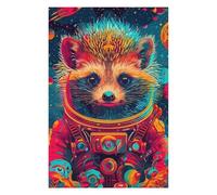Jigsaws for Adults 75x50cm/1000pcs Astronaut Space Hedgehog Teenagers Puzzles Relaxing Games Wall Decoration Deal As Gifts for The Whole Family 75x50cm/1000pcs