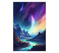Jigsaws for Adults 75x50cm/1000pcs Celestial Symphony Galaxy Teenagers Puzzles Brain Teaser Game Difficult Challenge Help The Brain Exercise 75x50cm/1000pcs