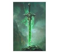 Jigsaws for Adults 75x50cm/1000pcs Cursed Sword Teenagers Puzzles Brain Teaser Game Difficult Challenge Help The Brain Exercise 75x50cm/1000pcs