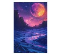 Jigsaws for Adults 75x50cm/1000pcs Galactic Stream Planet Teenagers Puzzles Brain Teaser Game Difficult Challenge Help The Brain Exercise 75x50cm/1000pcs