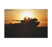 Jigsaws for Adults 75x50cm/1000pcs M1 Abrams Tank War Jigsaw Puzzle Family Games Difficult Hard Deal As Gifts for The Whole Family 75x50cm/1000pcs