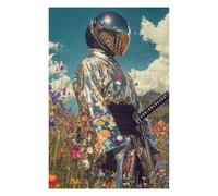 Jigsaws for Adults 75x50cm/1000pcs Samurai in A Flower Field Jigsaw Puzzle Family Games Difficult Hard Deal As Gifts for The Whole Family 75x50cm/1000pcs