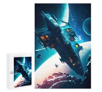 Jigsaws for Adults1000 PCS Ancient Spacecraft Jigsaw for Adults Toy Wall Decor Presents for Women Help The Brain Exercise 1000 PCS
