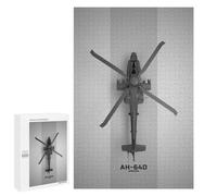 Jigsaws for Adults1000 PCS Apache AH 64D Jigsaw for Adults Toy Wall Decor Presents for Women Help The Brain Exercise 1000 PCS