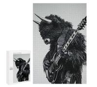 Jigsaws for Adults1000 PCS Bison Guitar Teenagers Puzzles Hands-on Game Presents for Women Unique Birthday And Gifts 1000 PCS
