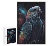 Jigsaws for Adults1000 PCS Cosmic Parrot Art Print-3 Jigsaws for Adults Brain Teaser Game Analysis And Logic Stress Reduction Gifts 1000 PCS