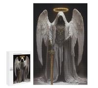 Jigsaws for Adults1000 PCS Divine Guardian Angel Statue -1 Jigsaw Puzzles for Adults Staycation Kill Time Help The Brain Exercise Family Fun & Game Night 1000 PCS