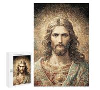 Jigsaws for Adults1000 PCS Divine Light Mosaic Artwork Jigsaw Puzzles for Adults For Family Fun Challenging To Complete Learning Educational Toys 1000 PCS