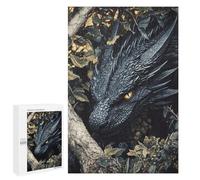 Jigsaws for Adults1000 PCS Dragon in The Forest Jigsaw Puzzles for Adults For Family Fun Challenging To Complete Learning Educational Toys 1000 PCS