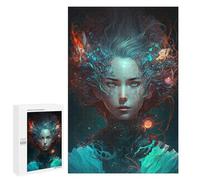 Jigsaws for Adults1000 PCS Enchanted Whimsical Portrait Jigsaw for Adults Toy Wall Decor Presents for Women Help The Brain Exercise 1000 PCS