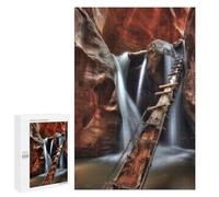 Jigsaws for Adults1000 PCS Kanarra Creek Falls Jigsaws for Adults Brain Teaser Game Analysis And Logic Stress Reduction Gifts 1000 PCS