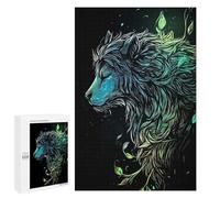 Jigsaws for Adults1000 PCS Lion with Vines Jigsaws for Adults Brain Teaser Game Analysis And Logic Stress Reduction Gifts 1000 PCS