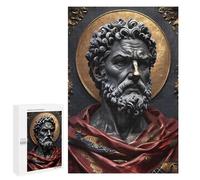 Jigsaws for Adults1000 PCS Marcus Aurelius Art Jigsaw Puzzle Brain Teaser Game Analysis And Logic Deal As Gifts for The Whole Family 1000 PCS
