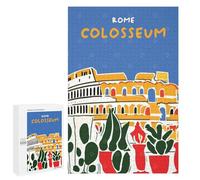 Jigsaws for Adults1000 PCS Rome Colosseum Jigsaws for Adults Brain Teaser Game Analysis And Logic Stress Reduction Gifts 1000 PCS