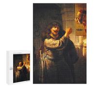 Jigsaws for Adults1000 PCS Samson Threatening A Man Jigsaw for Adults Toy Wall Decor Presents for Women Help The Brain Exercise 1000 PCS