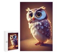Jigsaws for Adults1000 PCS Whispering Owl Majesty Jigsaw for Adults Toy Wall Decor Presents for Women Help The Brain Exercise 1000 PCS
