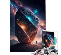 Jigsaws for Adults1000 Pieces A Rock On The Moon AntiStress Brain Challenge No Odd Smell Safe Materials Festive Holiday Wall Art Decor (Size 38x52cm)