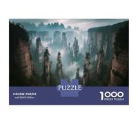 Jigsaws for Adults1000 Pieces Amazing Zhangjiajie National Forest Park Jigsaw for Adults Relax Games Analysis And Logic Deal As Gifts for The Whole Family 70x50cm/1000pcs