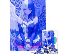 Jigsaws for Adults1000 Pieces Angel ﹨u Demon Anime Girl Fun at Home Activities, Pattern Assembly Hands-on Game for And 14 Years And over (38X52CM)