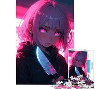 Jigsaws for Adults1000 Pieces Assassin Girl Help The Brain Exercise Learning Educational Brain Teaser Game for Age 14+ Game (38x52cm)