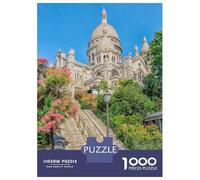 Jigsaws for Adults1000 Pieces Beautiful Montmartre Jigsaw for Adults Brain Teaser Game Staycation Kill Time for Birthday, Chrismas 70x50cm/1000pcs