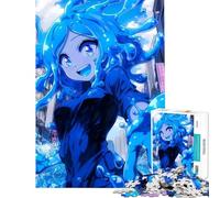 Jigsaws for Adults1000 Pieces Beautiful Slime Girl Help The Brain Exercise Learning Educational Brain Teaser Game for Age 14+ Game (38x52cm)