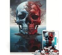 Jigsaws for Adults1000 Pieces Bewitching Bones Dark, Practical Game, But Fun And Humorous, Suitable for Desktop Decoration 50x75cm