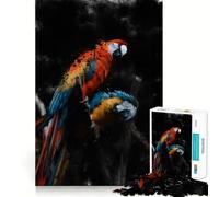 Jigsaws for Adults1000 Pieces Birds Clean Fit Decor Thinking Fun Game Cozy Time Play Birthday Hobby Gift (38x26cm)