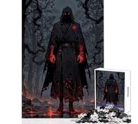 Jigsaws for Adults1000 Pieces Blood Assassin - Crimson Shadow Warrior Adult Jigsaw Puzzles Difficult Challenge for Birthday, Chrismas Unique Birthday And Xmas Gifts (38x26cm)