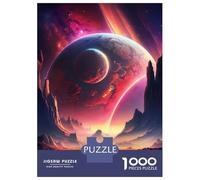 Jigsaws for Adults1000 Pieces Brilliant Cosmos Sunset Jigsaw Puzzle Relaxing Games Birthday Present Deal As Gifts for The Whole Family 38x26cm/1000pcs