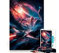 Jigsaws for Adults1000 Pieces Celestial Guardians Flawless Fit Art Mental Skill Game Rest Time Play Birthday Art Play (38x52cm)