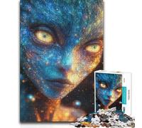 Jigsaws for Adults1000 Pieces Celestial Oracle︰ The Cosmic Witness Beautiful Design Game Family Activities Gift For Birthdays 38x26cm(1000pcs)