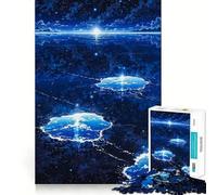 Jigsaws for Adults1000 Pieces Celestial Reflections Flawless Fit Art Mental Skill Game Rest Time Play Birthday Art Play (50x75cm)