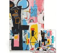 Jigsaws for Adults1000 Pieces Chaotic Figures, Fun Games, Decompressing Intellectual, Enhance Love between Couples 38x52cm