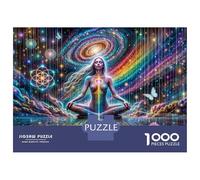 Jigsaws for Adults1000 Pieces Chipped in Quantum Jigsaw for Adults Brain Teaser Game Staycation Kill Time for Birthday, Chrismas 52x38cm/1000pcs