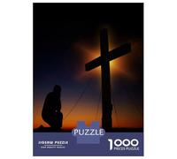 Jigsaws for Adults1000 Pieces Christ Our Lord 3 Jigsaw for Adults Brain Teaser Game Staycation Kill Time for Birthday, Chrismas 70x50cm/1000pcs