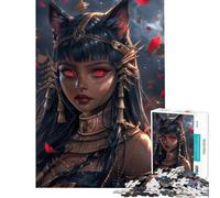 Jigsaws for Adults1000 Pieces Cleopatra Anime Fun at Home Activities, Pattern Assembly Hands-on Game for And 14 Years And over (38X52CM)