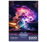 Jigsaws for Adults1000 Pieces Colorful Lightning Jigsaw for Adults Brain Teaser Game Staycation Kill Time for Birthday, Chrismas 52x38cm/1000pcs