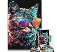 Jigsaws for Adults1000 Pieces CoolCatNumeroUno Beautiful Design Game Family Activities Gift For Birthdays 50x75cm(1000pcs)