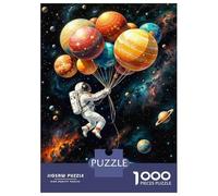 Jigsaws for Adults1000 Pieces Cosmic Balloon Ride Jigsaw for Adults Relax Games Analysis And Logic Deal As Gifts for The Whole Family 52x38cm/1000pcs