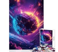 Jigsaws for Adults1000 Pieces Cosmic Collision Educational Toy Gift For Birthdays Hands-on Game Artists Collection, Fine Art Size 50x75cm