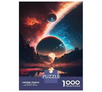 Jigsaws for Adults1000 Pieces Cosmic Sunset Serenity Jigsaw Puzzle Relaxing Games Birthday Present Deal As Gifts for The Whole Family 70x50cm/1000pcs