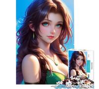 Jigsaws for Adults1000 Pieces Cute Girl Help The Brain Exercise Learning Educational Brain Teaser Game for Age 14+ Game (38x52cm)